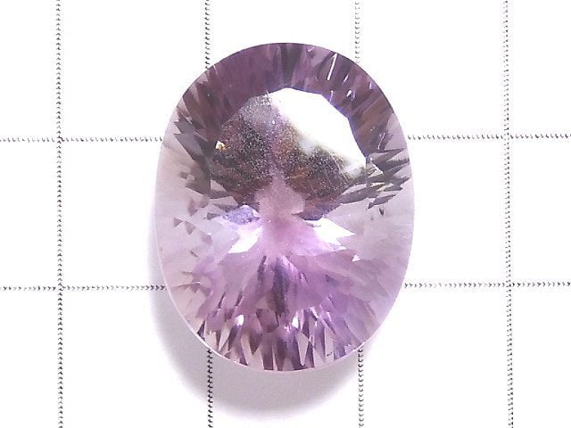 [Video][One of a kind] High Quality Amethyst AAA- Laser cut Loose stone 1pc NO.11