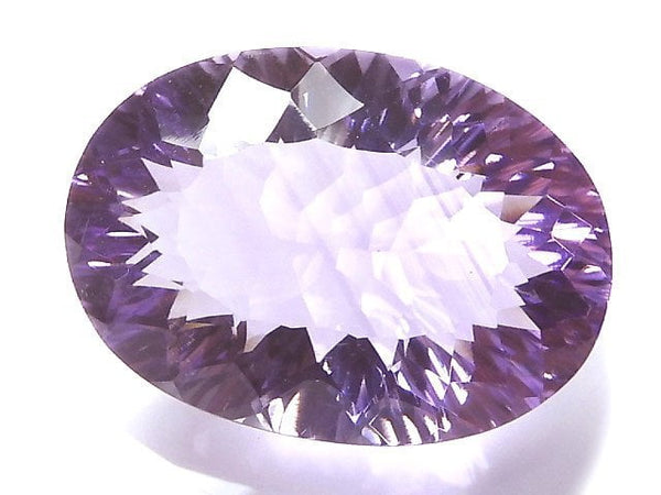 [Video][One of a kind] High Quality Amethyst AAA Laser Cut Loose Stone 1pc NO.12