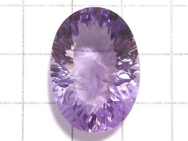 [Video][One of a kind] High Quality Amethyst AAA Laser Cut Loose Stone 1pc NO.12