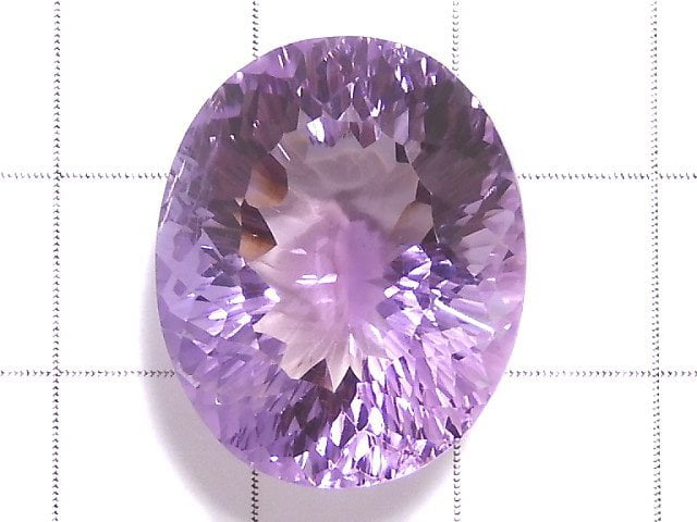 [Video][One of a kind] High Quality Amethyst AAA Laser Cut Loose Stone 1pc NO.13