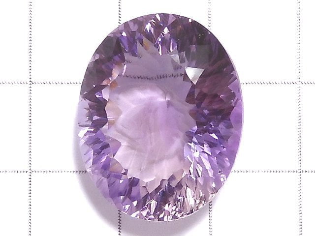 [Video][One of a kind] High Quality Amethyst AAA Laser Cut Loose Stone 1pc NO.14