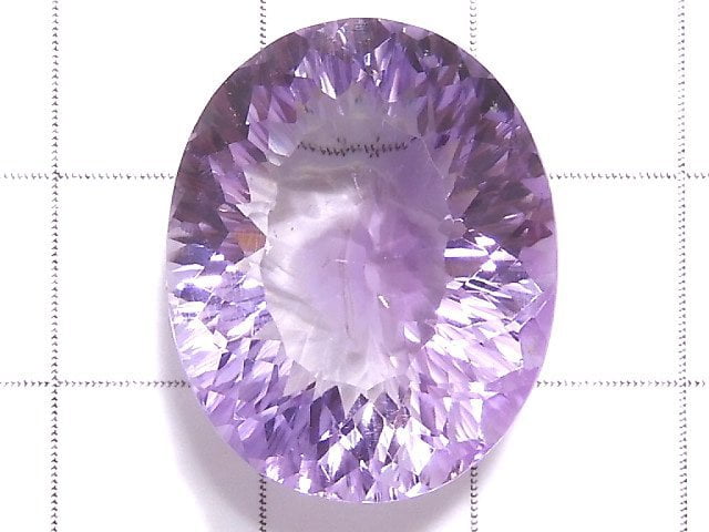 [Video][One of a kind] High Quality Amethyst AAA- Laser cut Loose stone 1pc NO.17