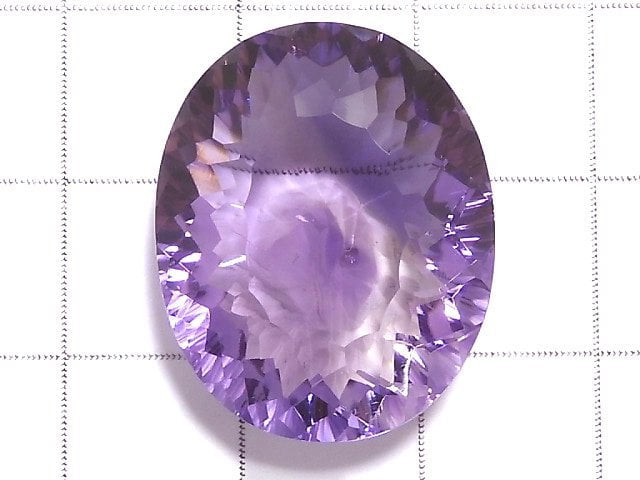 [Video][One of a kind] High Quality Amethyst AAA- Laser cut Loose stone 1pc NO.19