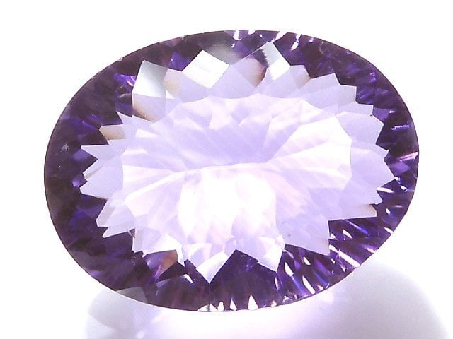 [Video][One of a kind] High Quality Amethyst AAA Laser Cut Loose Stone 1pc NO.20