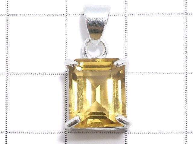 [Video][One of a kind] High Quality Beer Crystal Quartz AAA Pendant Silver925 NO.3