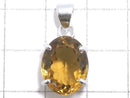 [Video][One of a kind] High Quality Beer Crystal Quartz AAA Pendant Silver925 NO.6