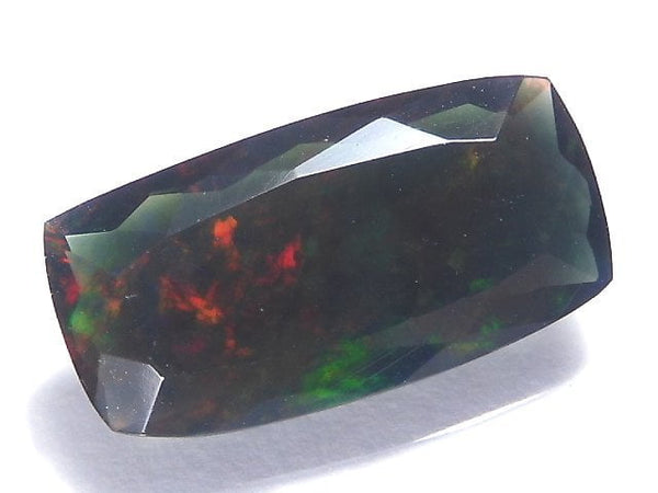 [Video][One of a kind] High Quality Black Opal AAA Loose stone Faceted 1pc NO.167