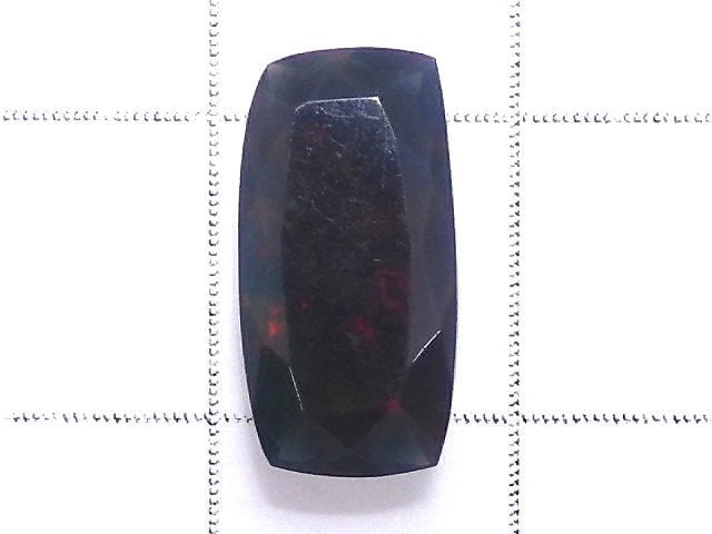 [Video][One of a kind] High Quality Black Opal AAA Loose stone Faceted 1pc NO.167