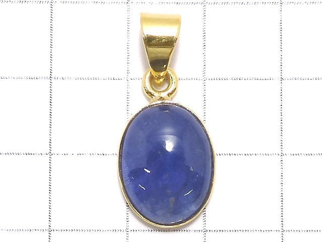 [Video][One of a kind] Tanzanite AAA- Pendant 18KGP NO.62