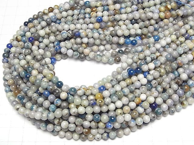 [Video]Hackmanite Round 5mm 1strand beads (aprx.15inch/37cm)