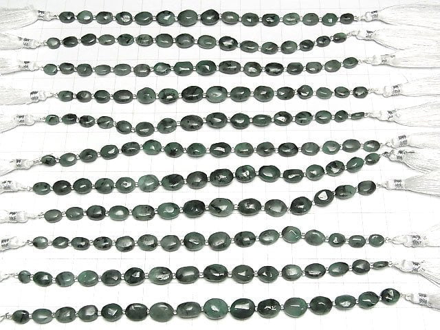 [Video] Brazilian Emerald AA++ Nugget 1strand beads (aprx.5inch/12cm)