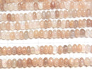 [Video] Multicolor Moonstone AA++ Rondelle 5x5x3mm 1strand beads (aprx.15inch/38cm)
