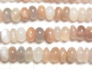 [Video] Multicolor Moonstone AA++ Rondelle 6x6x3mm 1strand beads (aprx.15inch/38cm)
