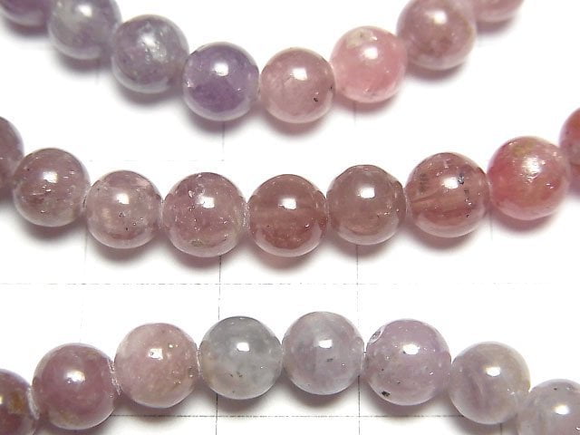 [Video] Multicolor Spinel AA Round 6mm Bracelet