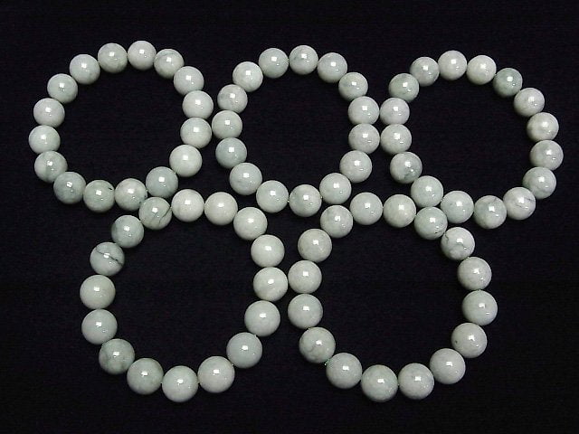 [Video] Burmese Jadeite AA++ Round 14mm Bracelet