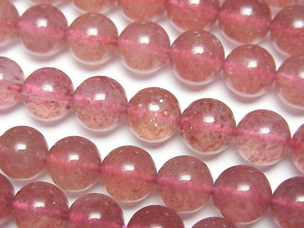 [Video]African Red Aventurine AAA Round 8.5mm 1strand beads (aprx.14inch/35cm)