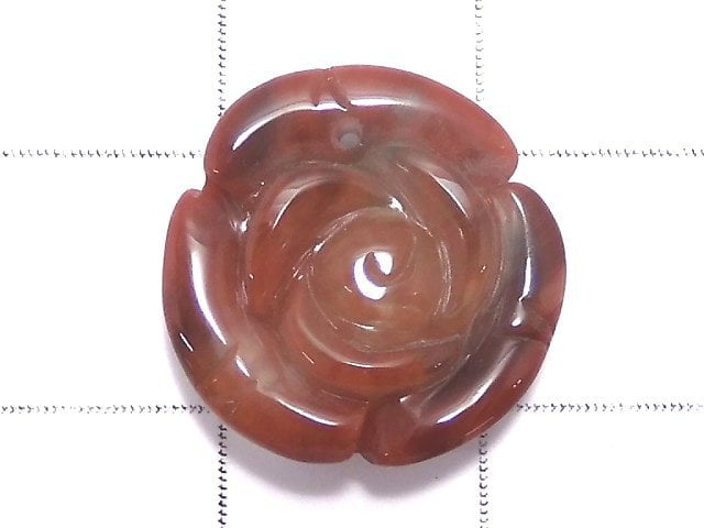 [Video][One of a kind] Tibetan Andesine AAA Rose 1pc NO.31