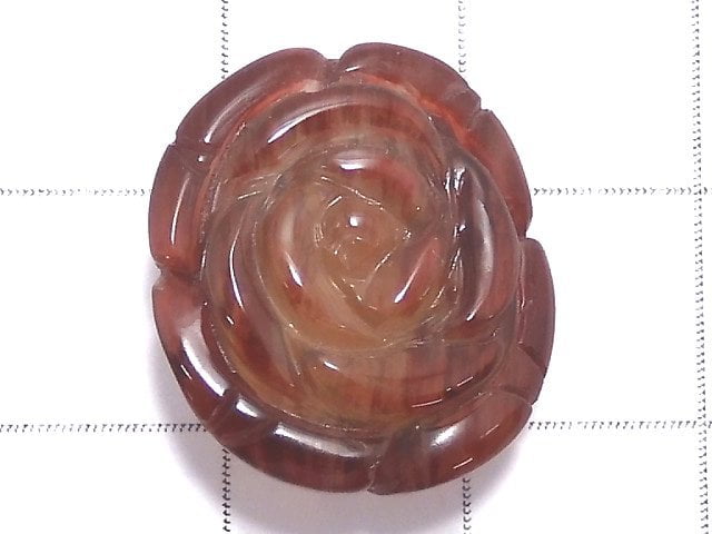 [Video][One of a kind] Tibetan Andesine AAA Rose 1pc NO.38