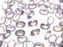 [Video]High Quality Amethyst xCitrine AAA Loose stone Oval Faceted 6x4mm 5pcs