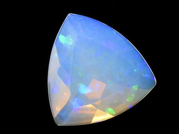 [Video][One of a kind] High Quality Ethiopian Opal AAA Loose stone Faceted 1pc NO.204