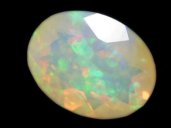 [Video][One of a kind] High Quality Ethiopian Opal AAA Loose stone Faceted 1pc NO.211