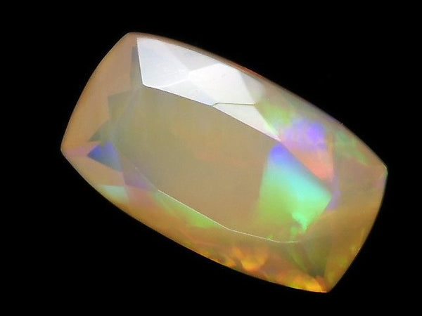 [Video][One of a kind] High Quality Ethiopian Opal AAA Loose stone Faceted 1pc NO.212