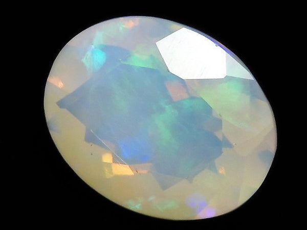 [Video][One of a kind] High Quality Ethiopian Opal AAA Loose stone Faceted 1pc NO.216