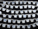 [Video] White Chalcedony AA++ Faceted Star 8x8mm 1strand (8pcs )