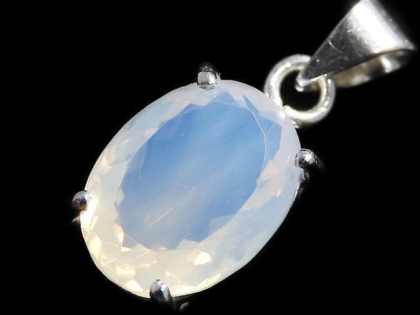 [Video][One of a kind] Moonlight Quartz AAA Pendant Silver925 NO.24