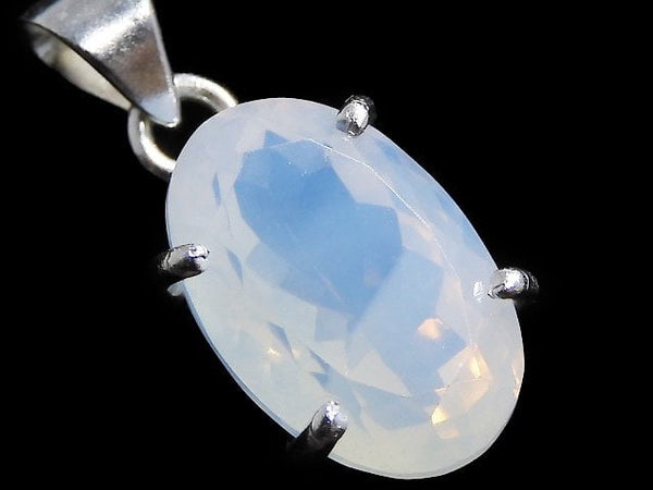 [Video][One of a kind] Moonlight Quartz AAA Pendant Silver925 NO.26