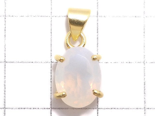 [Video][One of a kind] Moonlight Quartz AAA Pendant 18KGP NO.31