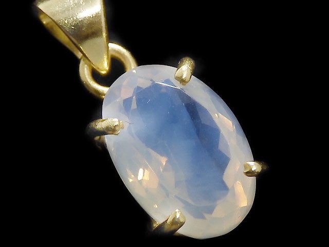 [Video][One of a kind] Moonlight Quartz AAA Pendant 18KGP NO.32