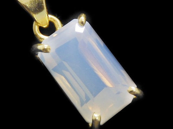 [Video][One of a kind] Moonlight Quartz AAA Pendant 18KGP NO.33