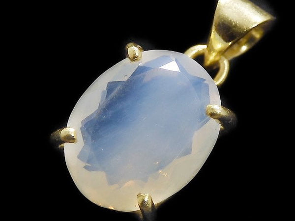 [Video][One of a kind] Moonlight Quartz AAA Pendant 18KGP NO.34