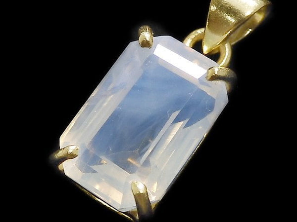 [Video][One of a kind] Moonlight Quartz AAA Pendant 18KGP NO.35