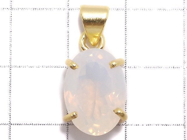 [Video][One of a kind] Moonlight Quartz AAA Pendant 18KGP NO.36