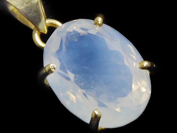 [Video][One of a kind] Moonlight Quartz AAA Pendant 18KGP NO.39