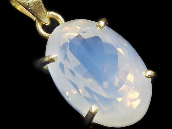 [Video][One of a kind] Moonlight Quartz AAA Pendant 18KGP NO.40