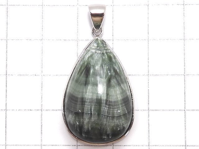 [Video][One of a kind] Seraphinite AAA Pendant Silver925 NO.22