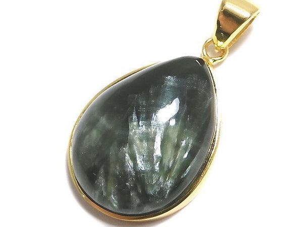 [Video][One of a kind] Seraphinite AAA Pendant 18KGP NO.31