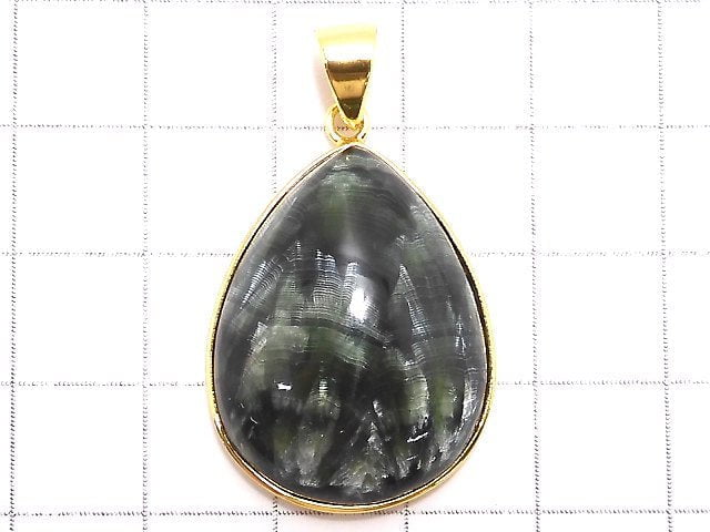 [Video][One of a kind] Seraphinite AAA Pendant 18KGP NO.37