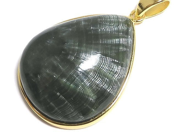 [Video][One of a kind] Seraphinite AAA Pendant 18KGP NO.38