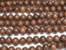 Wood Beads  Semi Round 10mm 1strand beads (aprx.15inch/38cm)
