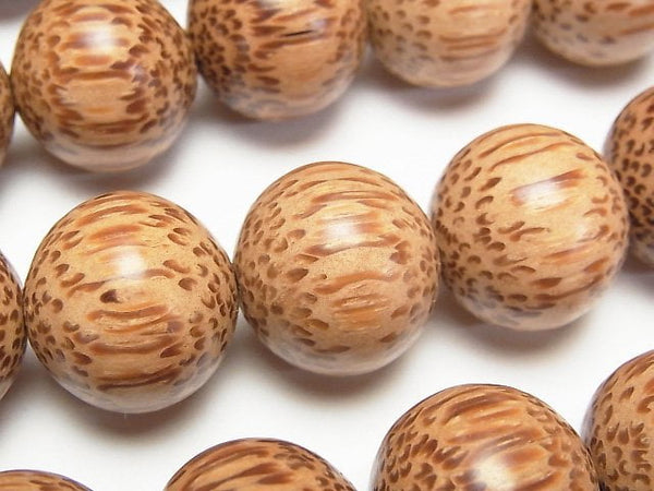 Wood Beads  Round (Semi Round )20mm 1strand beads (aprx.15inch/37cm)