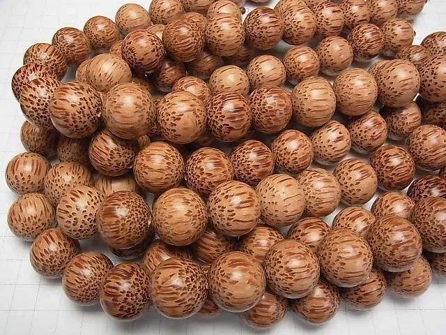 Wood Beads  Semi Round 20mm 1strand beads (aprx.15inch/37cm)