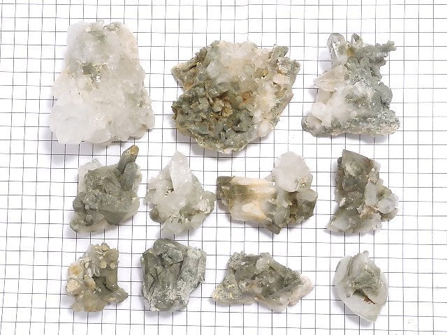 [Video][One of a kind] Himalayan Garden Quartz Cluster 12pcs Set NO.1