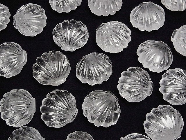 [Video] Crystal AA++ Shell motif 20x21.5x9.5mm 1pc