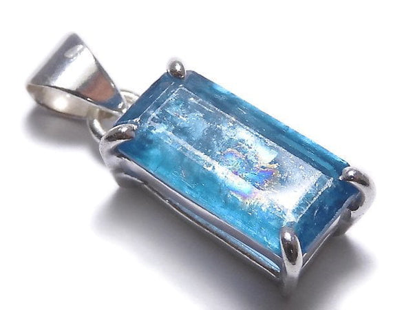 [Video][One of a kind] Indigo Blue Kyanite AAA- Pendant Silver925 NO.33