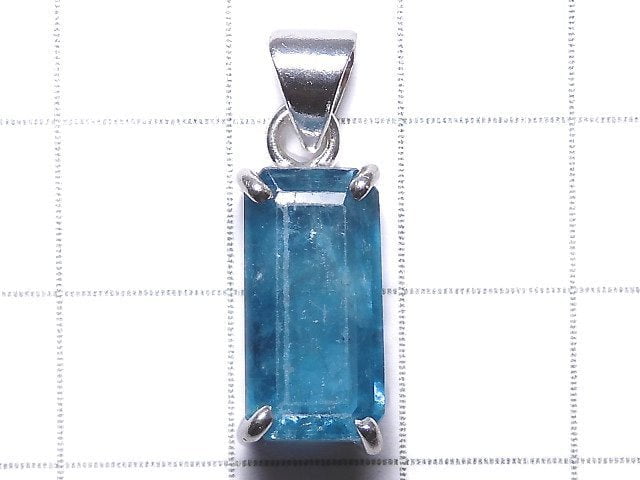 [Video][One of a kind] Indigo Blue Kyanite AAA- Pendant Silver925 NO.33