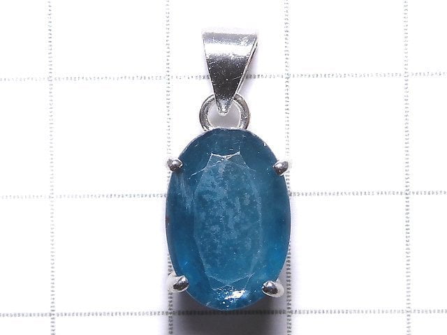 [Video][One of a kind] Indigo Blue Kyanite AAA- Pendant Silver925 NO.34